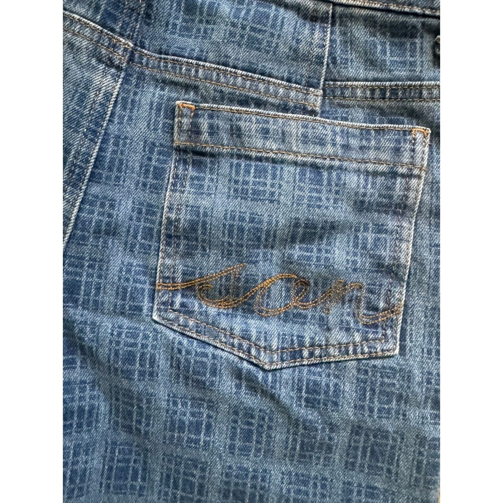 Damson Madder Tovie Laser Check Mid Rise Ankle Straight Leg Jeans. Size 8 - Picture 8 of 9